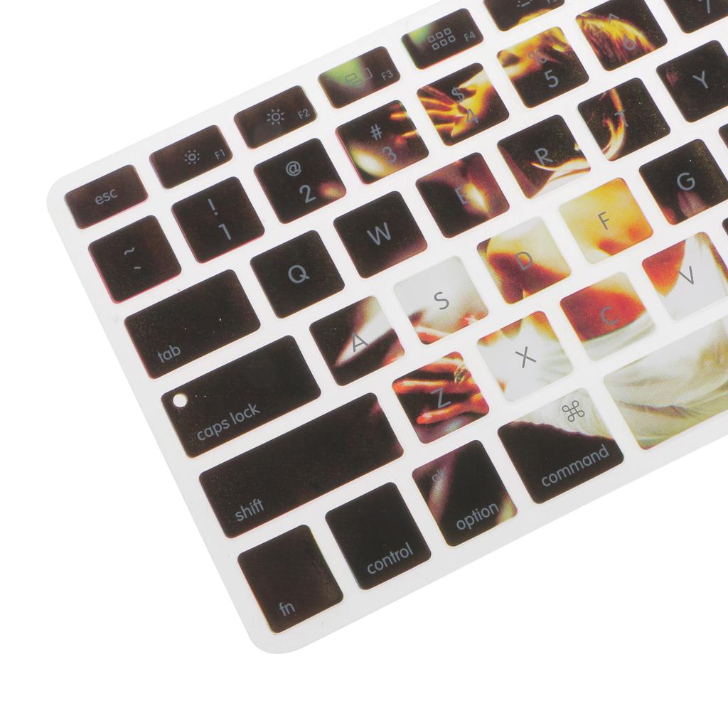Silicone Soft Decal Keyboard Cover Skin for Laptop MAC Macbook Air/Pro 13 15