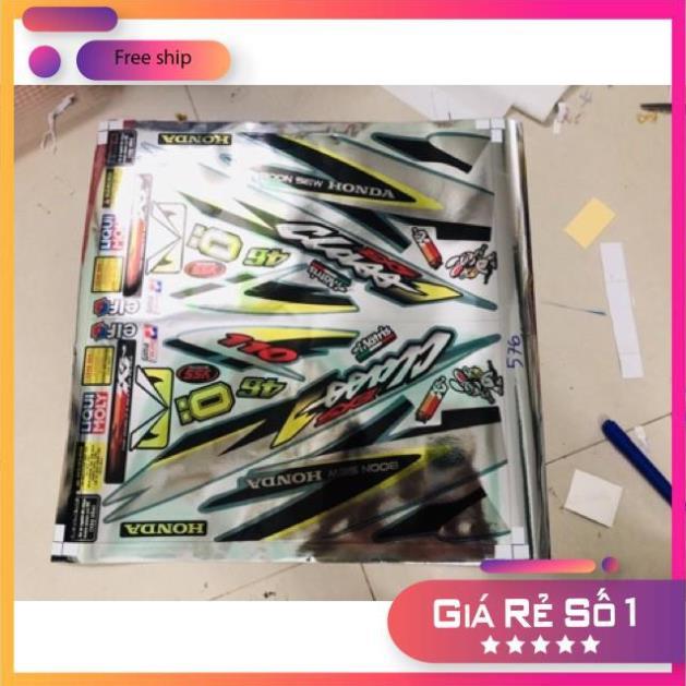 Tem rời wave đời đầu Class1 chất liệu Crom cao cấp bảo hành màu sắc vĩnh viễn