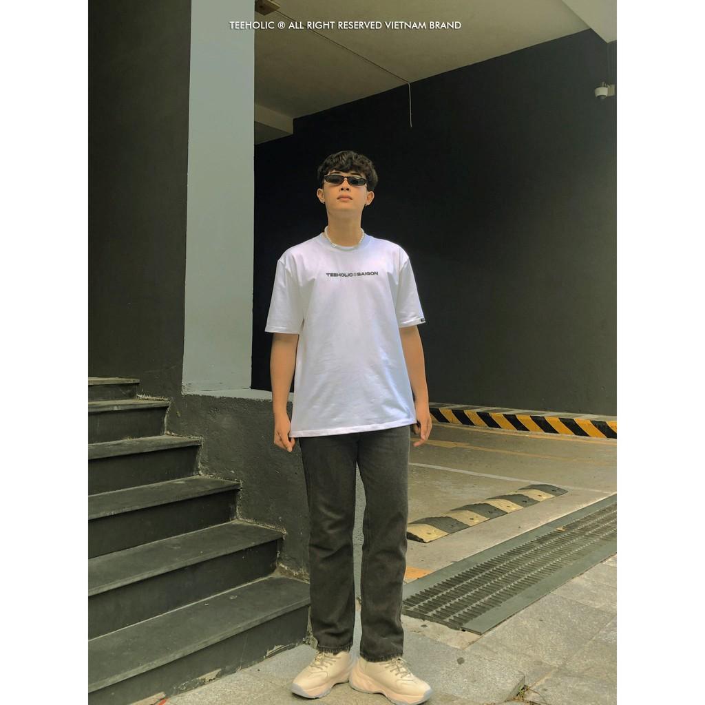 Áo Thun Unisex TeeHolic In Hình Bàn Tay Màu Trắng THS