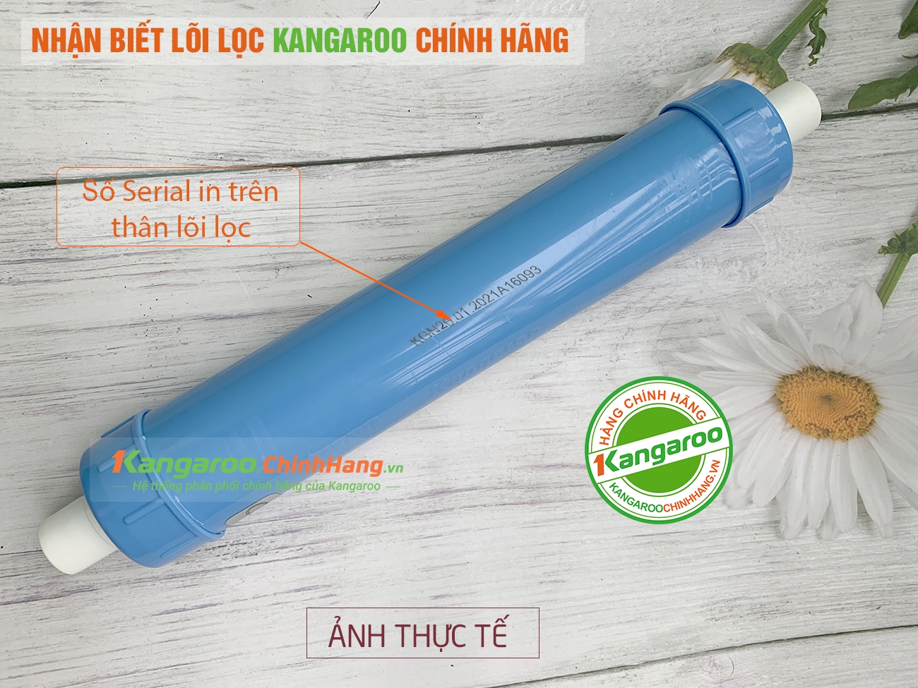 LÕI LỌC NƯỚC SỐ 5 KANGAROO – NANO SILVER - Hàng chính hãng