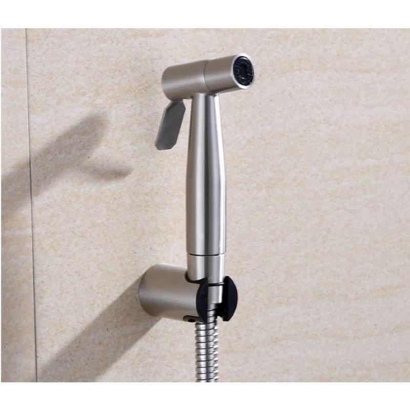 Đế cài vòi xịt toilet nhựa mạ INOX SUS304