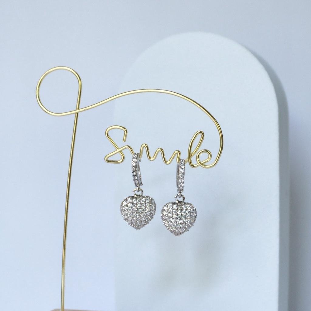 Khuyên tai trái tim dành cho nữ ANTA Jewlery - ATJ9029