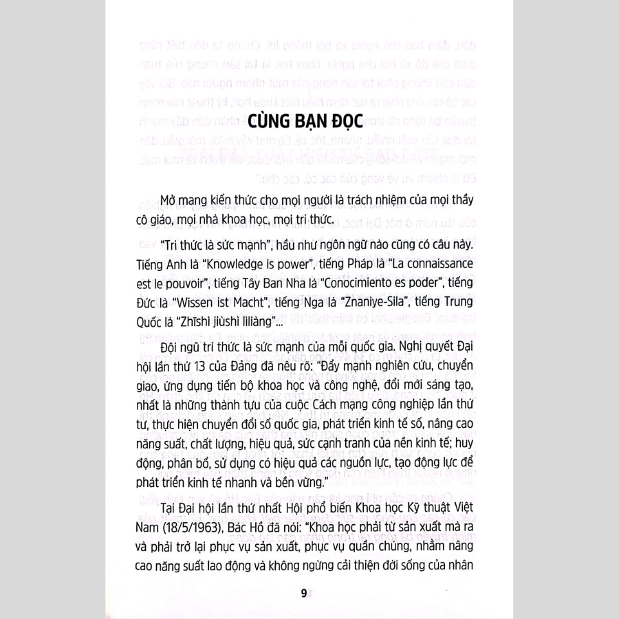 Tri Thức Là Sức Mạnh