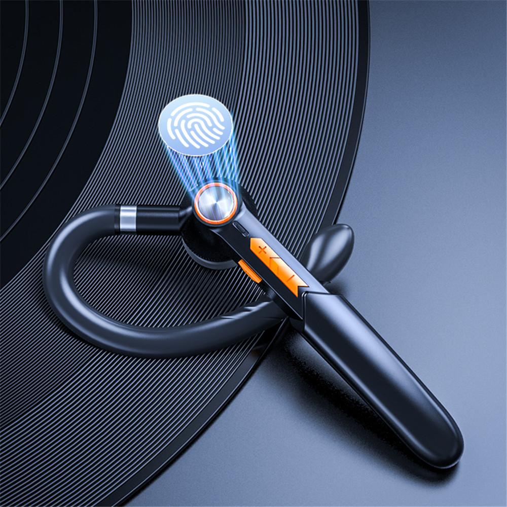 Single Earphones Bluetooth Headphones For iPhone Samsung Handsfree Wireless Headset Business Headset Drive Call Sports Earphone