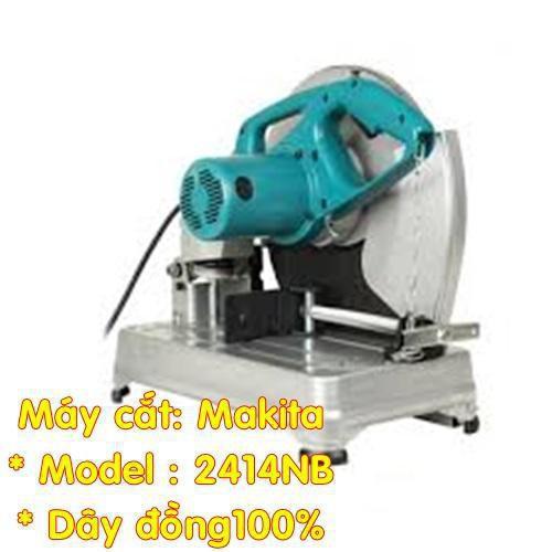 Máy cắt sắt Makita 2414NB được trang bị động cơ mạnh mẽ cho công suất vượt trội lên đến 2000W