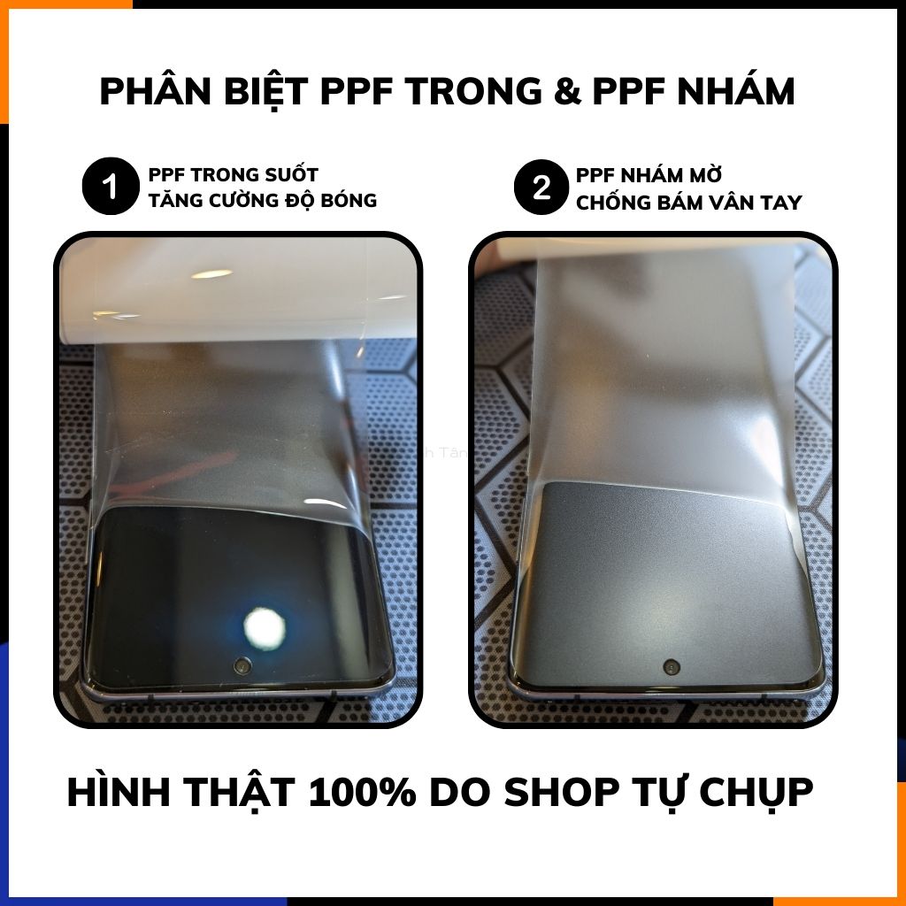 Dán dẻo ppf nubia z50s pro trong suốt hoặc nhám chống bám vân tay bảo vệ camera mua 1 tặng 1 phụ kiện điện thoại huỳnh tân store