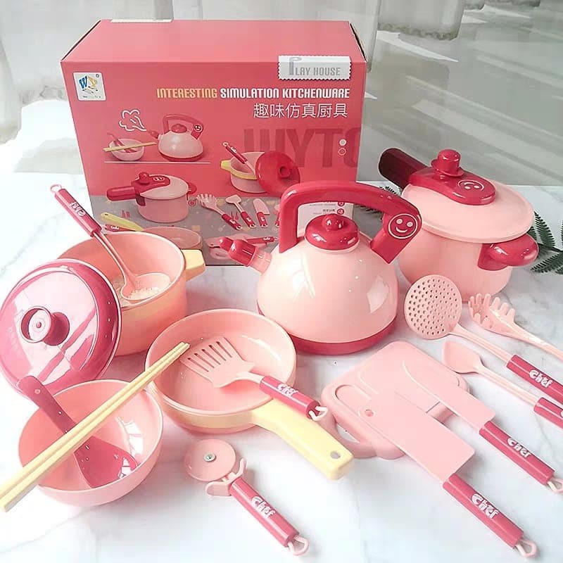 BỘ ĐỒ CHƠI NẤU ĂN NHÀ BẾP CHO BÉ YÊU - LOẠI TO