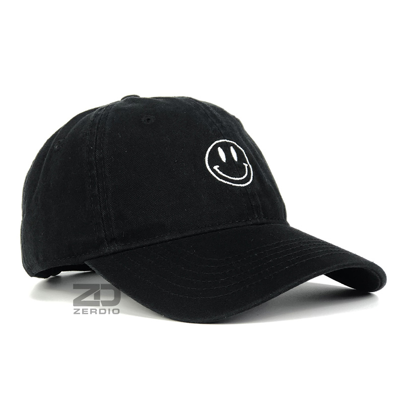 Nón kết nam cao cấp, Mũ lưỡi trai nữ form mềm vải cotton thoáng mát