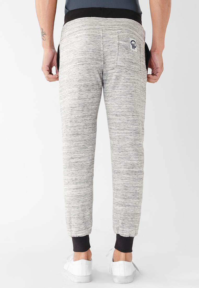 Quần thun lửng jogger nam Phúc An 1024 màu xám