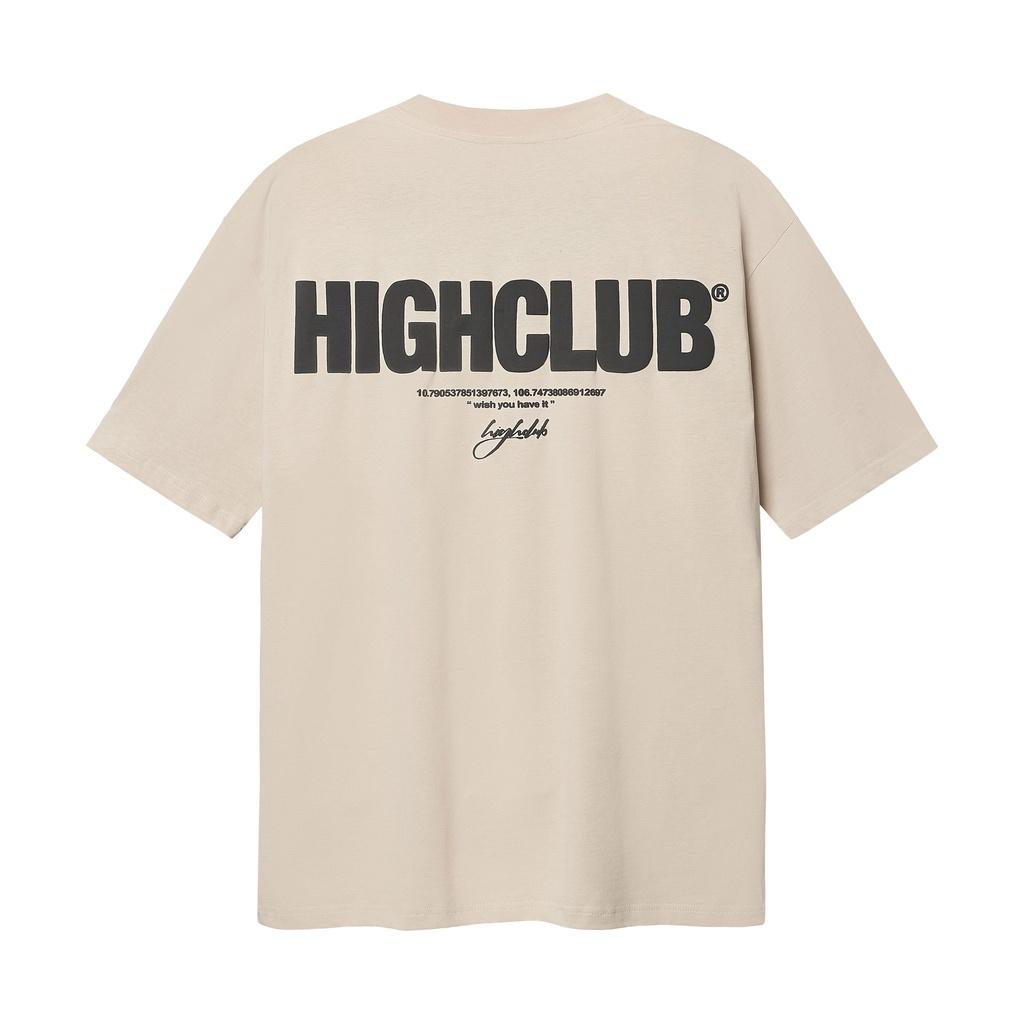 Hình ảnh Áo Thun BASIC V2 Tay Lỡ Unisex Nam/Nữ Đen/Trắng/Hồng/Beige Cổ Tròn - HIGHCLUB