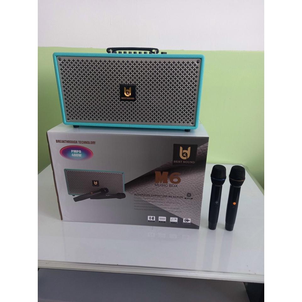 Loa di động cao cấp chính hãng Best Sound M6 Musicbox (Hàng nhập khẩu, 2022)