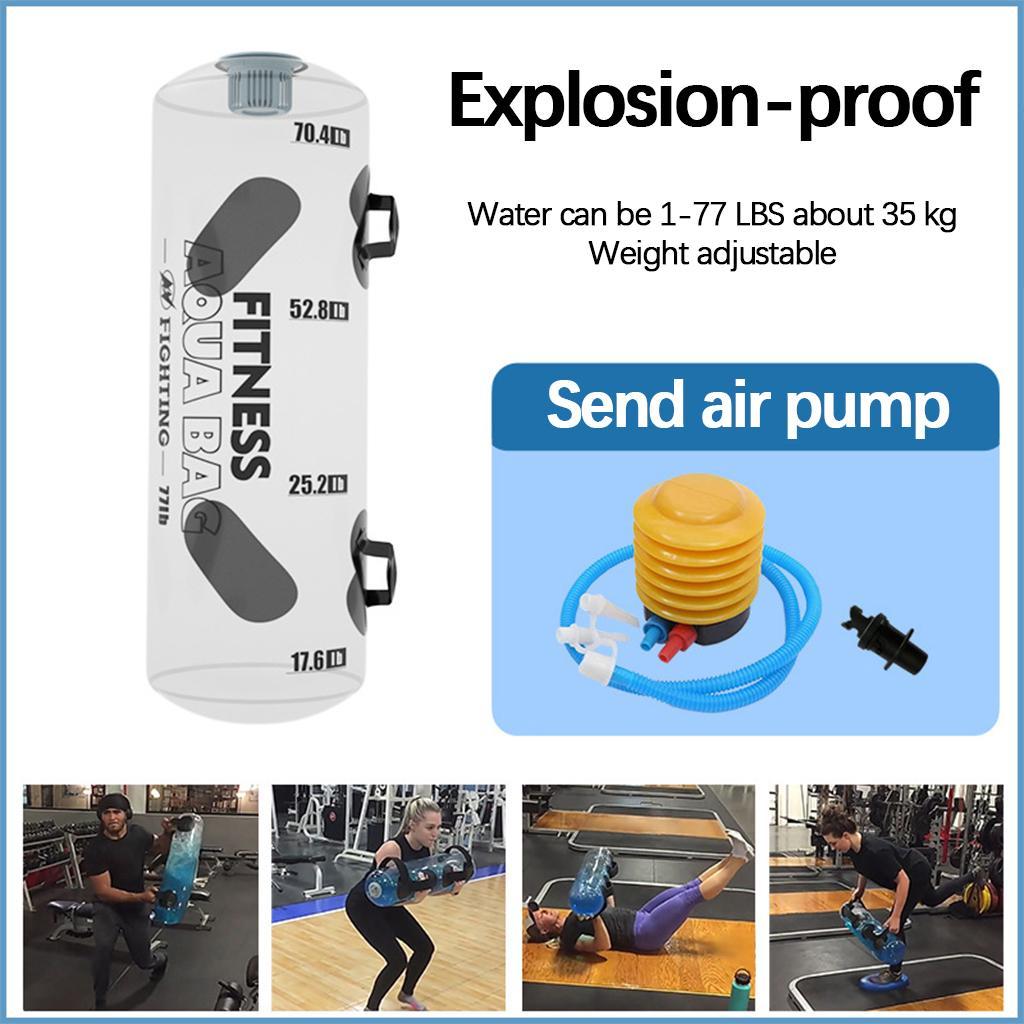 Unisex Weight Training Water Bag Muscle Training Bag  20kg