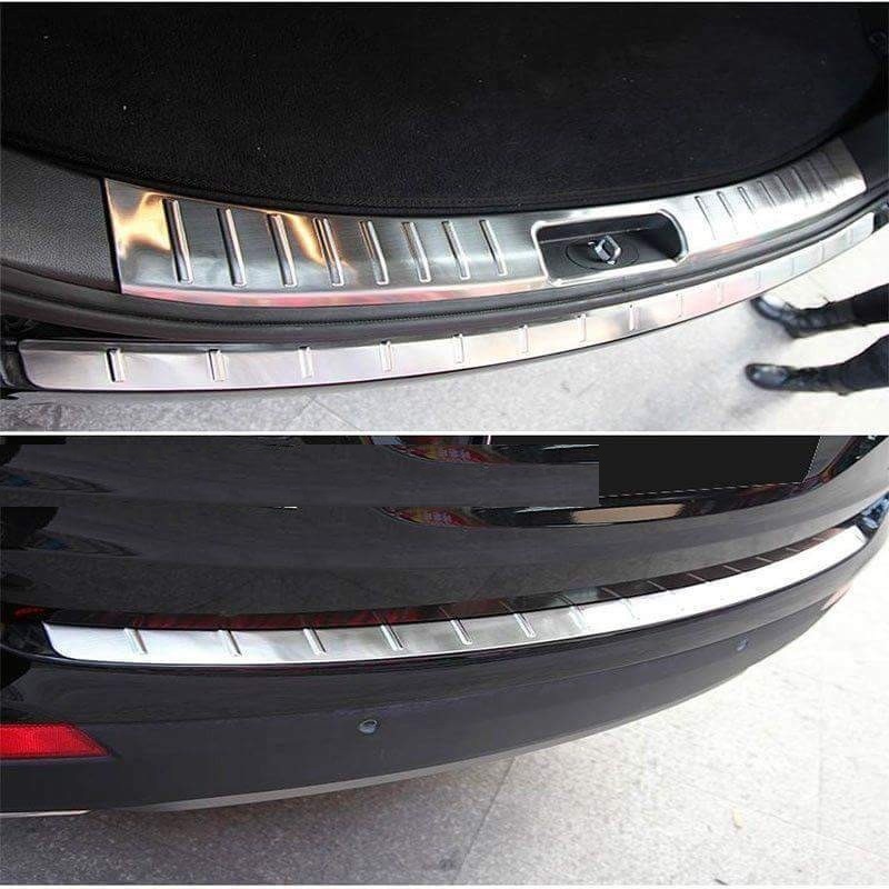 Bộ ốp chống trầy Cốp INOX dành cho xe Mitsubishi Xpander- Bên trong