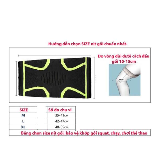 Băng Bảo Vệ Đầu Gối Tập GYM Cao Cấp