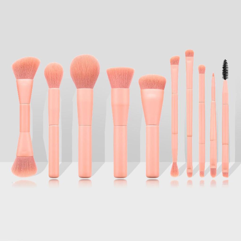 5 Pieces Professional Make up Brushes Wooden Handle Make-up Brush Tools 1