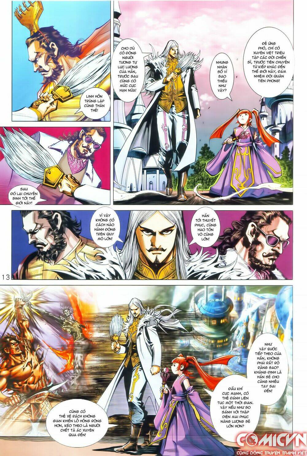 hoàng triều quân lâm chapter 14.1 13