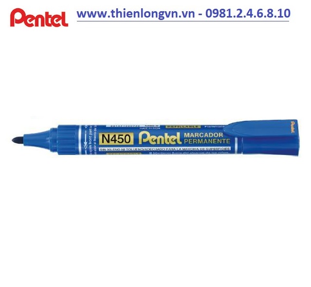 Bút lông dầu Pentel – N450 màu xanh