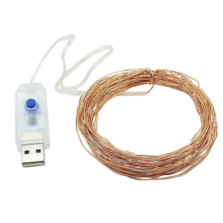 Dây đèn Led đom đóm Fairy Light GIVASOLAR dài 10 mét - Nguồn USB