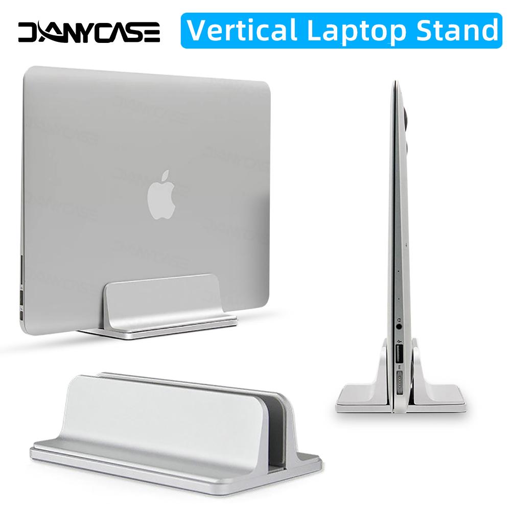 Máy tính xách tay thẳng đứng cho MacBook Air Pro 13 15 16 Bàn nhôm máy tính để bàn với kích thước dock có thể điều chỉnh cho giá đỡ máy tính xách tay