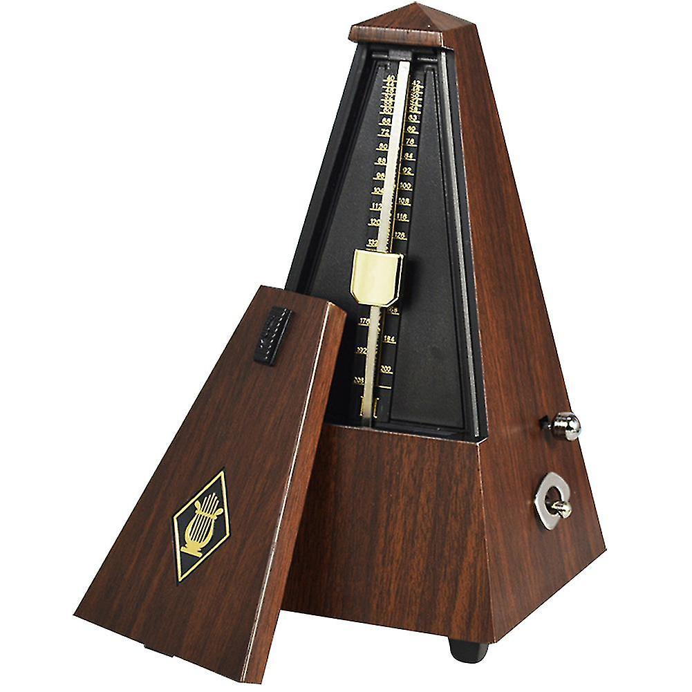 Phong cách kim tự tháp Vintage Phong cách Metronome Bell Ring Run Rhythm cơ học cho đàn guitar piano violin