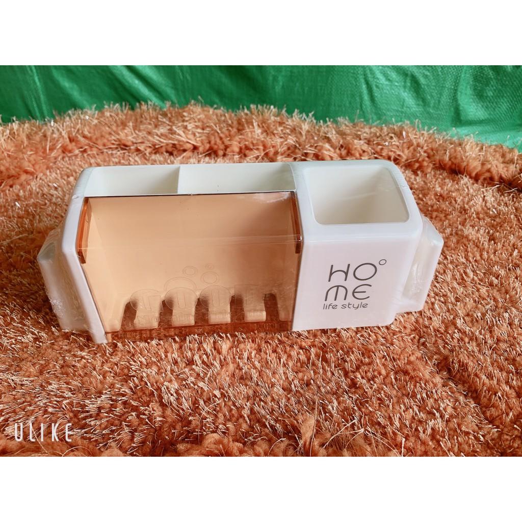 Hộp đựng bàn chải, kem đánh răng, đa chức năng, nhỏ gọn và tiện dụng