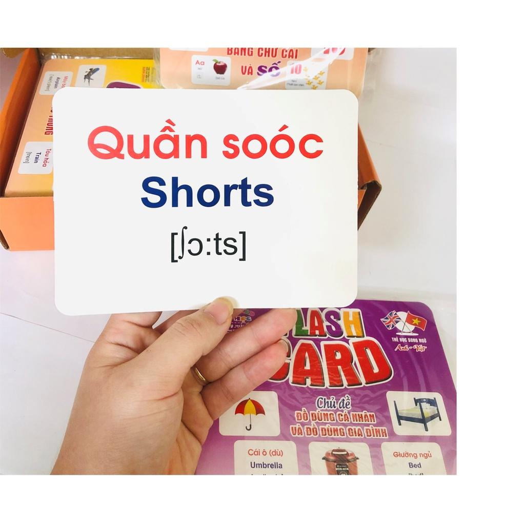 Thẻ Học Thông Minh Song Ngữ 18 Chủ Đề Giúp Bé Làm Quen Thế Giới Xung Quanh Theo Phương Pháp Giáo Dục Sớm Glenn Doman