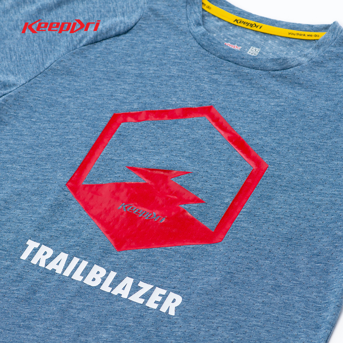 Áo Thể Thao TrailBlazer Keepdri Màu Xám Xanh Đậm KTMXXADTRAIL04