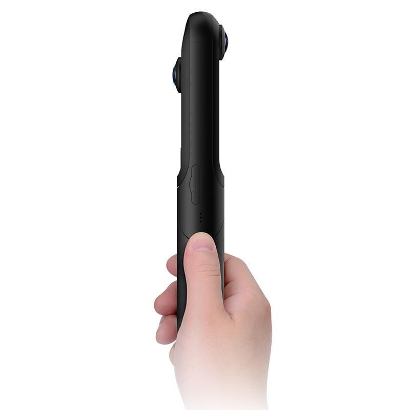 Qoocam Lite 360 COOLS COOTE PANORAMIC MOTION CAMERY Vlog HD 4K Chống đạp xe ngoài trời VR Skiing VR Màu tay cầm tay: Qoocam Lite