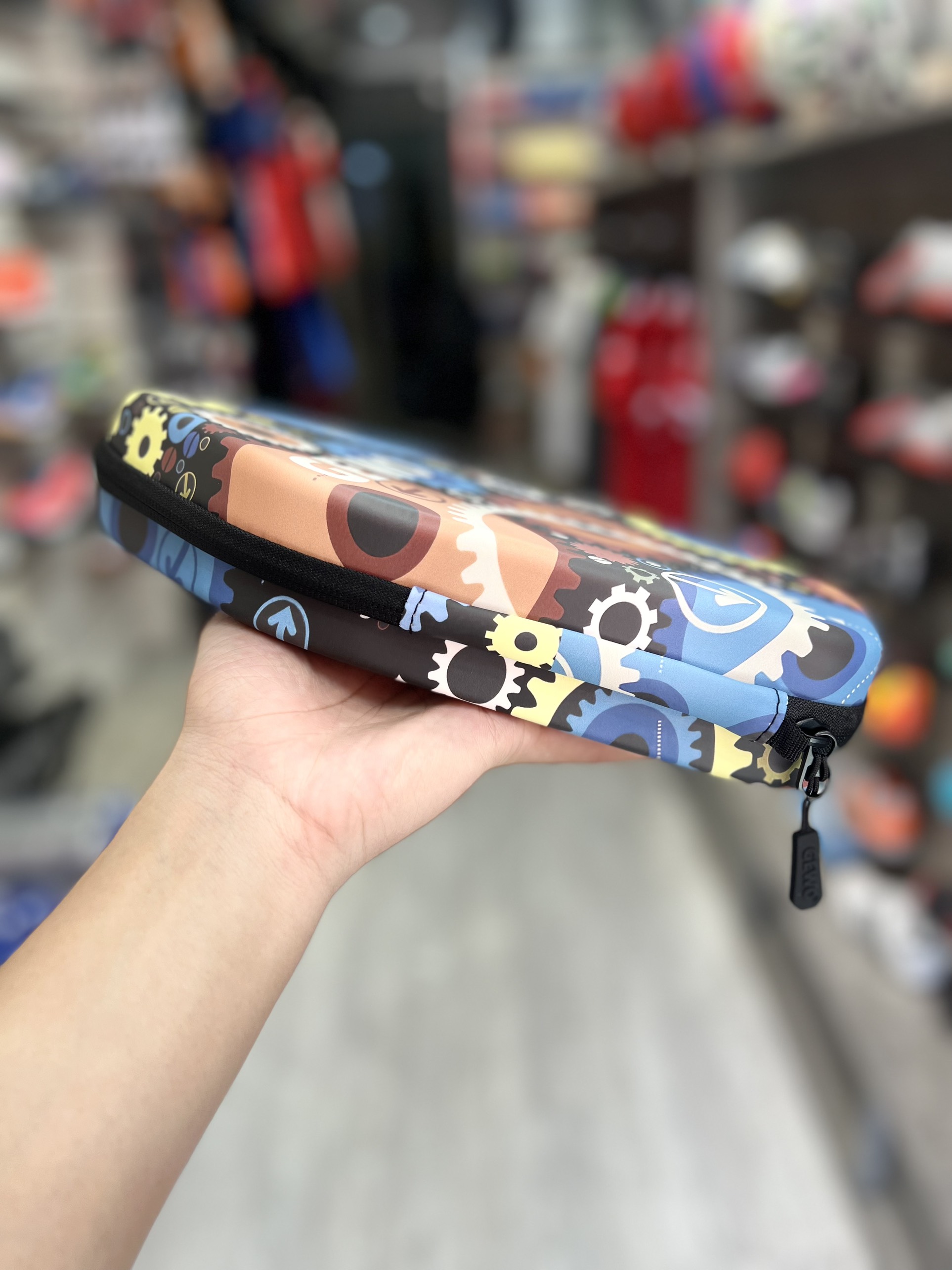 Bao Vợt Bóng Bàn Có 3 Màu Xanh , Đen , Trắng Kiểu - Bao To Vừa Bên Trong Rộng