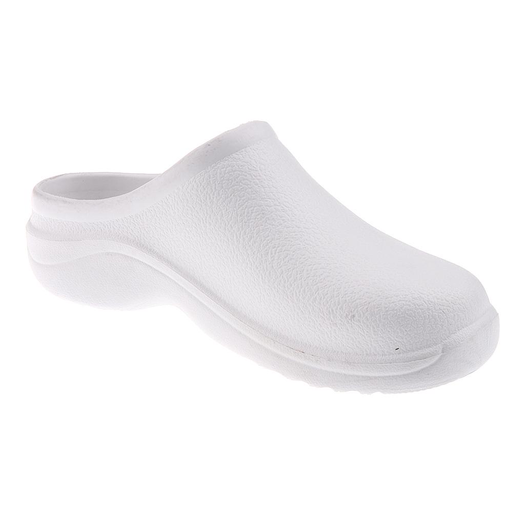 Men Women Cook Medical Nurse Shoes Ultralite Clogs Strapless Work Shoes