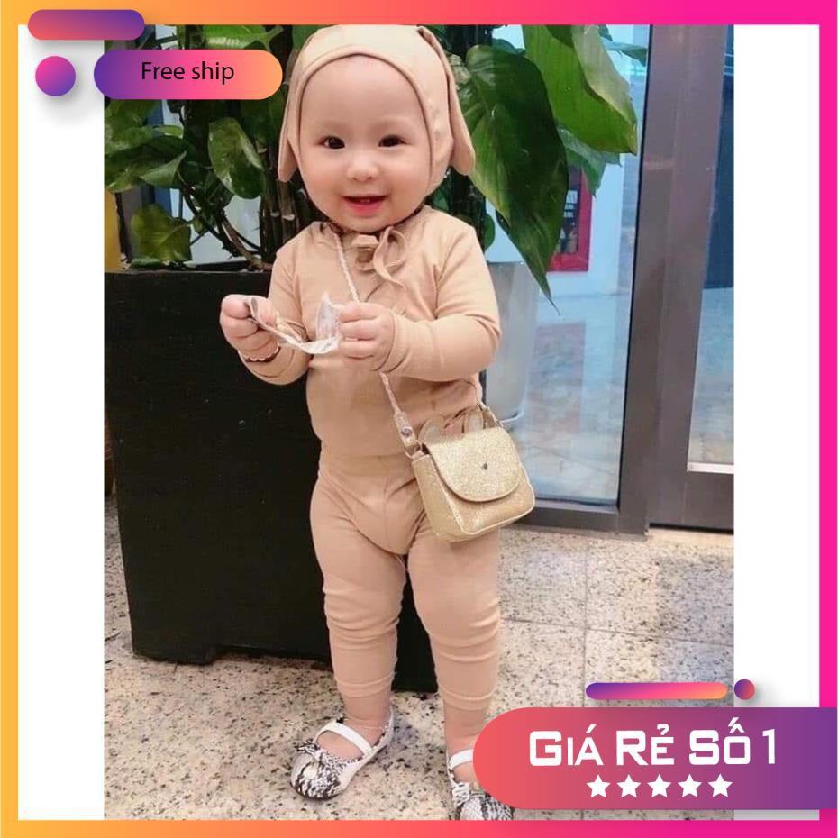 Bộ dài tay Minky Mom thun lạnh cho bé cực đẹp MKM01 . .