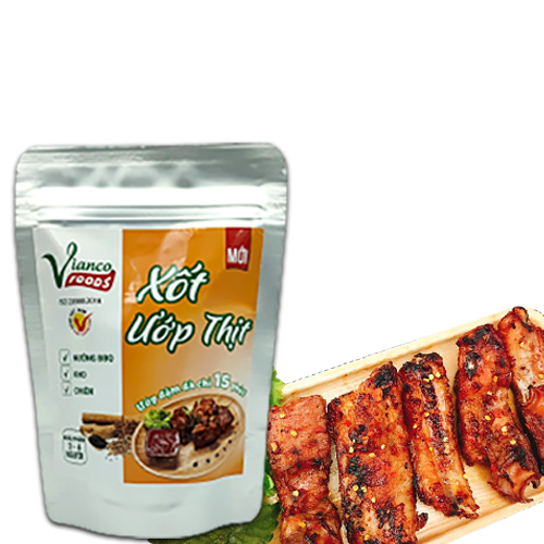 Combo 03 Túi Xốt Ướp Thịt Việt Ấn (210gr/túi)