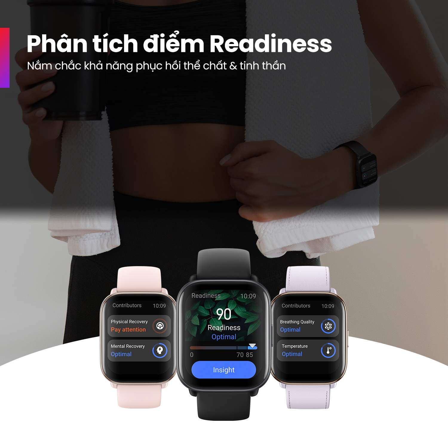 Đồng hồ thông minh Amazfit Active - Nghe gọi Bluetooth & phát nhạc - Thiết kế thời trang - Hàng Chính Hãng - Bảo hành 12 tháng