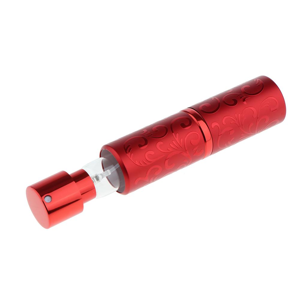 Portable 10ml Refillable Perfume Atomizer Empty Bottle Pump Scent Spray Case