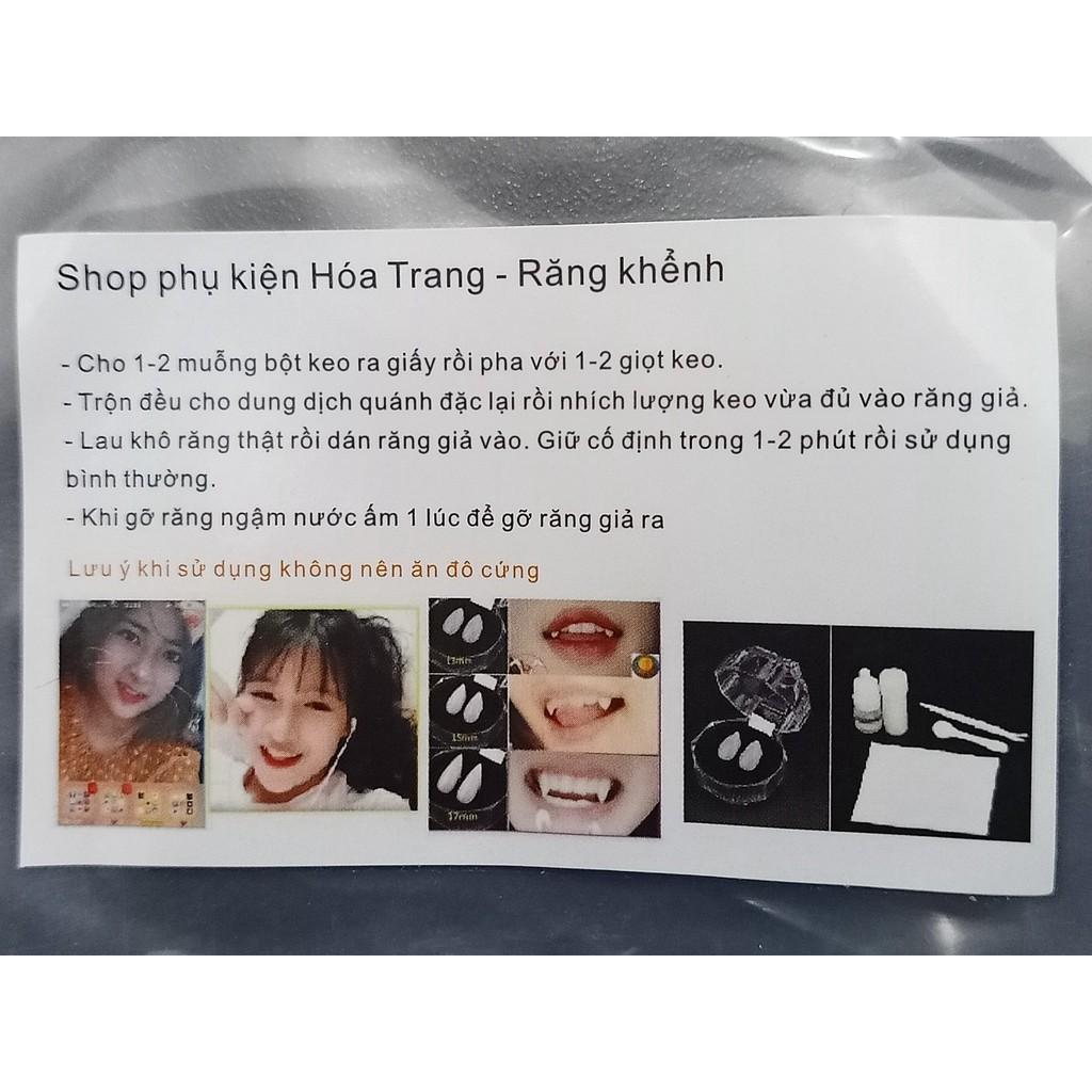 Keo dính răng nanh giả