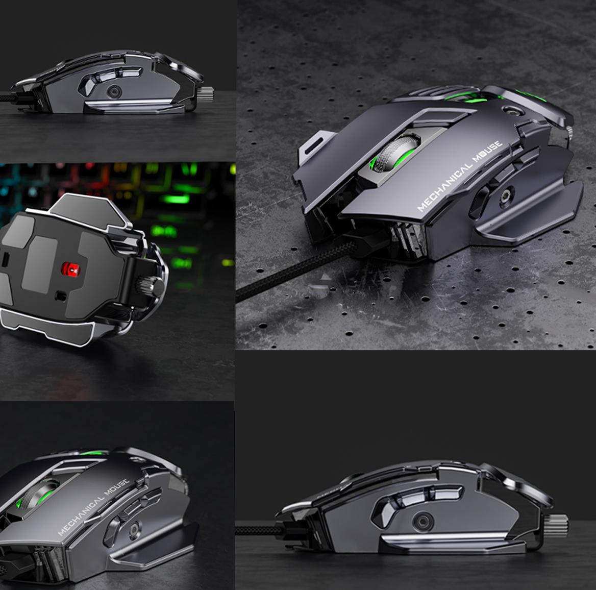 Cổ Điển Chuột Dành Cho Chơi Game, USB Có Dây & Không Dây Đen Chuột Máy Tính Game Thủ Cô Gái Ergonomische Maus, máy Tính Để Bàn Phụ Kiện Laptop Tùy Chỉnh