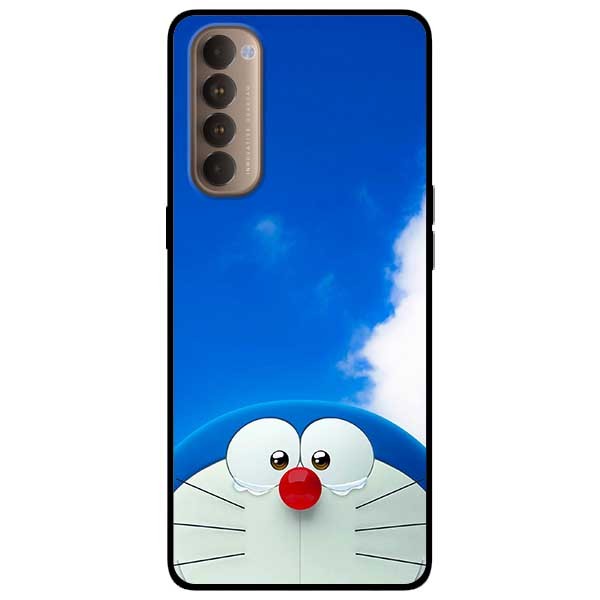 Ốp lưng dành cho Oppo Reno 4 Pro mẫu Do Ra Mon Khóc