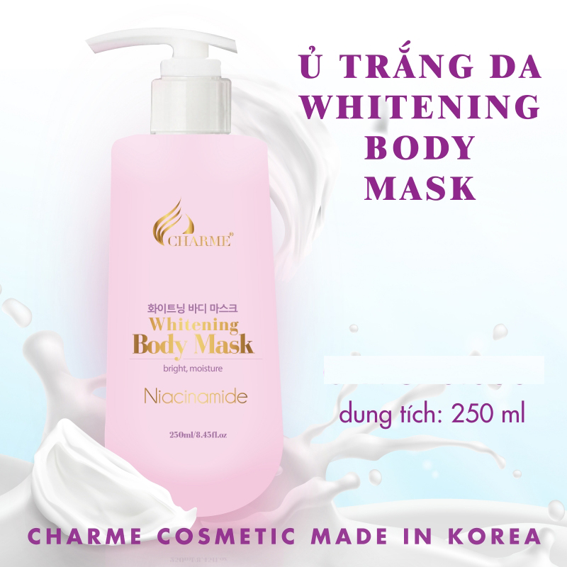 Kem Ủ Trắng Da Whitening Body Mask Charme Hàn Quốc