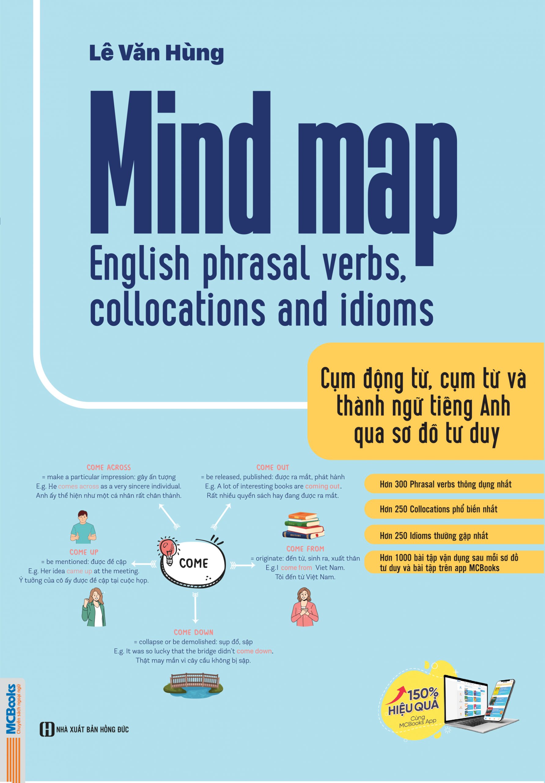 Sách Mindmap English Phrasal Verbs, Collocation And Idioms