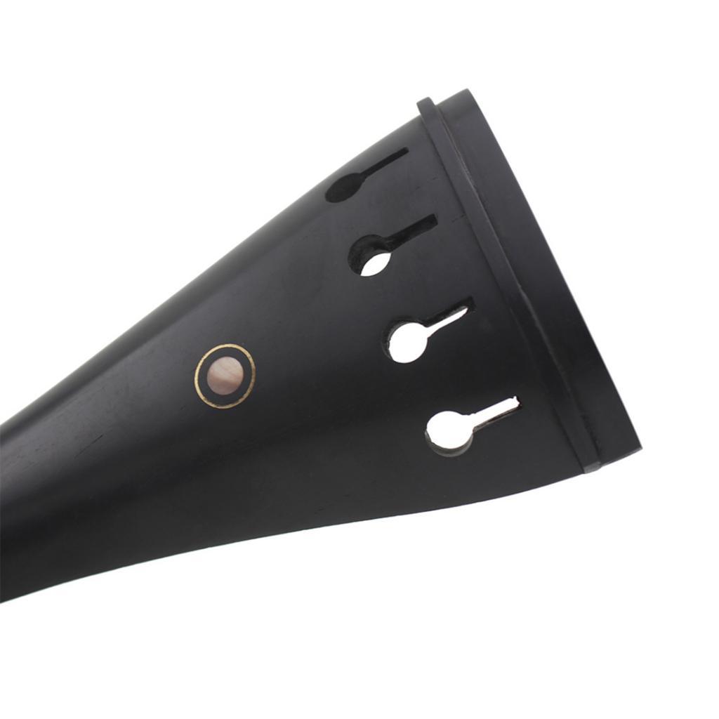 Handmade Ebony Cello Harp Tailpiece Wood Tailpiece for 3/4 4/4 Cello
