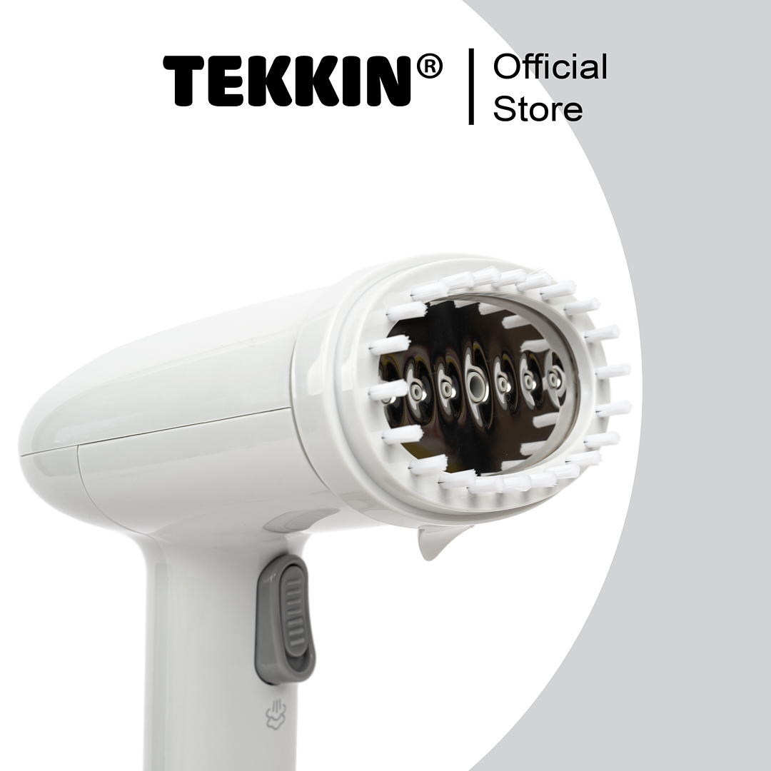 Bàn là hơi nước cầm tay TEKKIN TI-1808 Công Suất 1400W Dung Tích 250mL Bảo Hành 1 Năm - hàng nhập khẩu