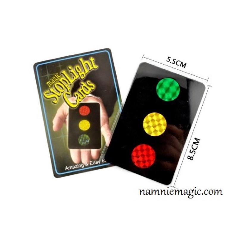 Đồ ảo thuật - lá bài đèn giao thông đổi màu