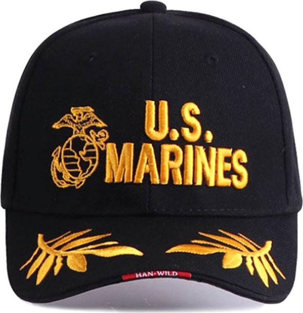 Mũ Lưỡi Trai US Marines (Màu Đen)