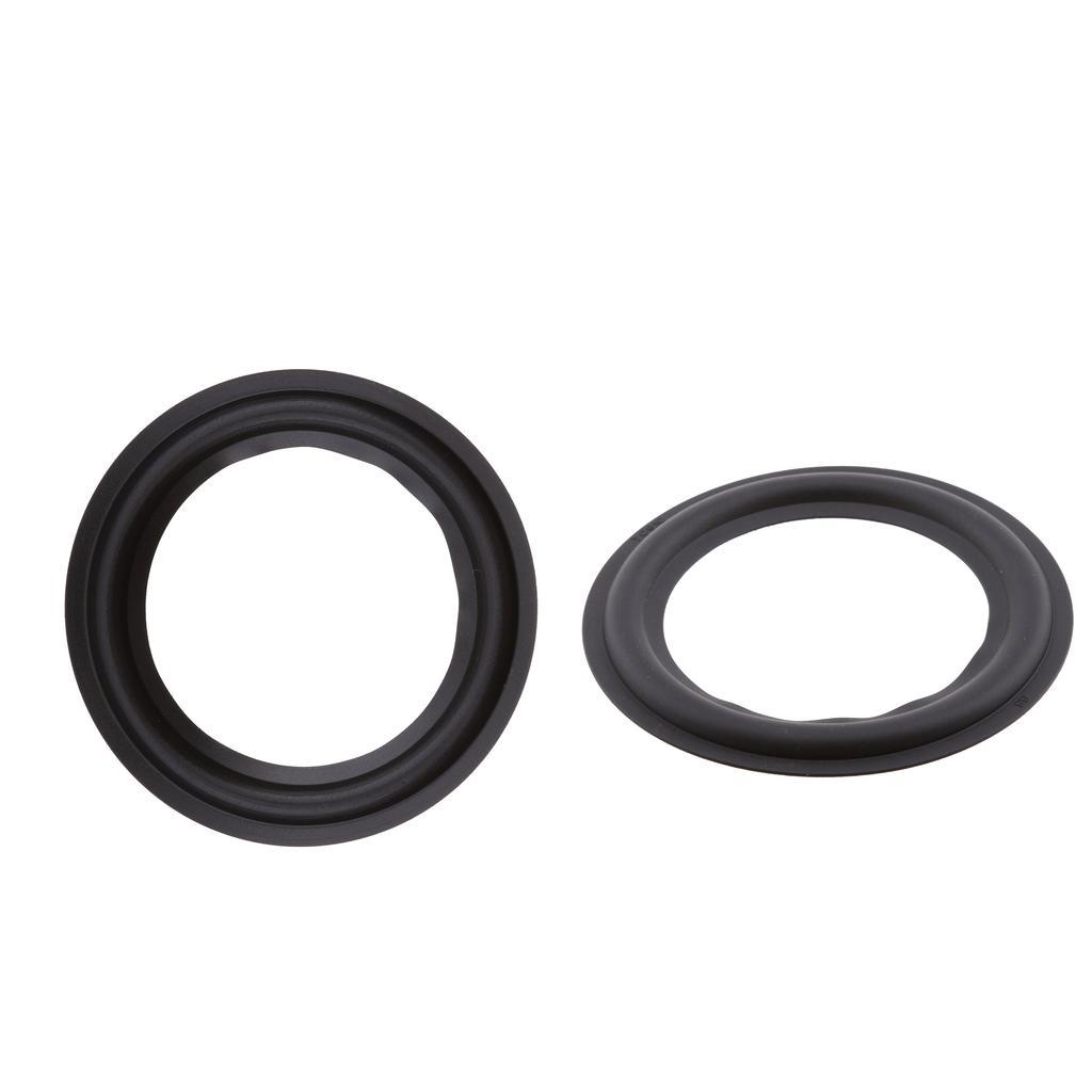 2Pcs Audio Speaker Part Foam Edge Washer Rings Replacement Repair Kit Black