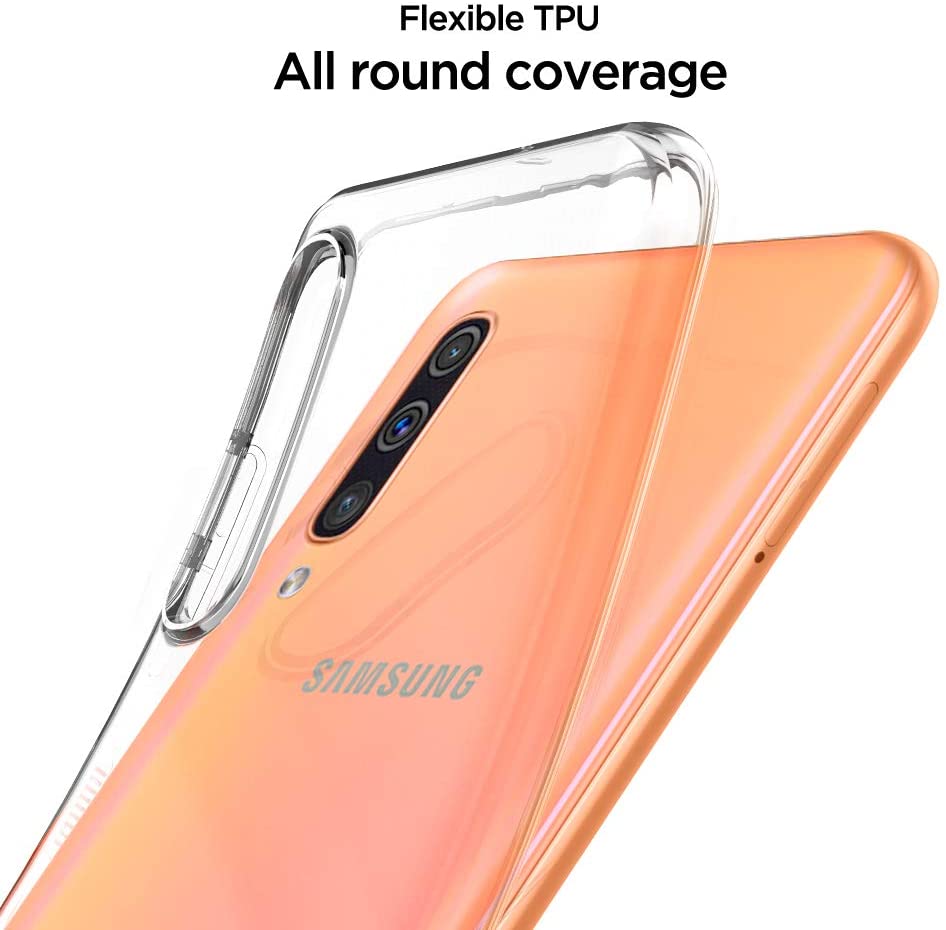 Ốp lưng silicon dẻo trong suốt cho Samsung Galaxy A30s / A50 / A50s hiệu Ultra Thin mỏng 0.6mm độ trong tuyệt đối chống trầy xước - Hàng nhập khẩu