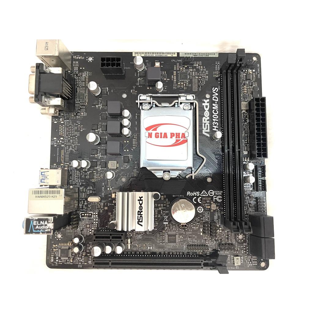 Mainboard Asrock H310CM-DVS SK 1151V2- Hàng Chính Hãng