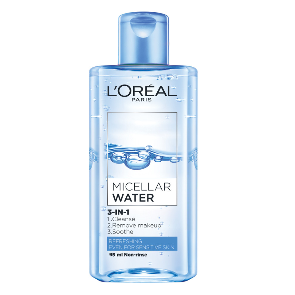 Nước Tẩy Trang Tươi Mát L'Oreal Paris 3-in-1 Micellar Water (95ml)