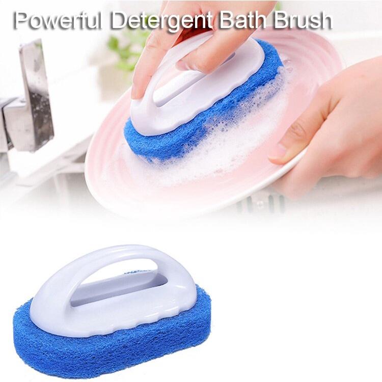 Bàn chải bọt biển làm sạch nhà tắm Bàn chải bọt biển làm làm chén dĩa đồ dùng nhà bếp.