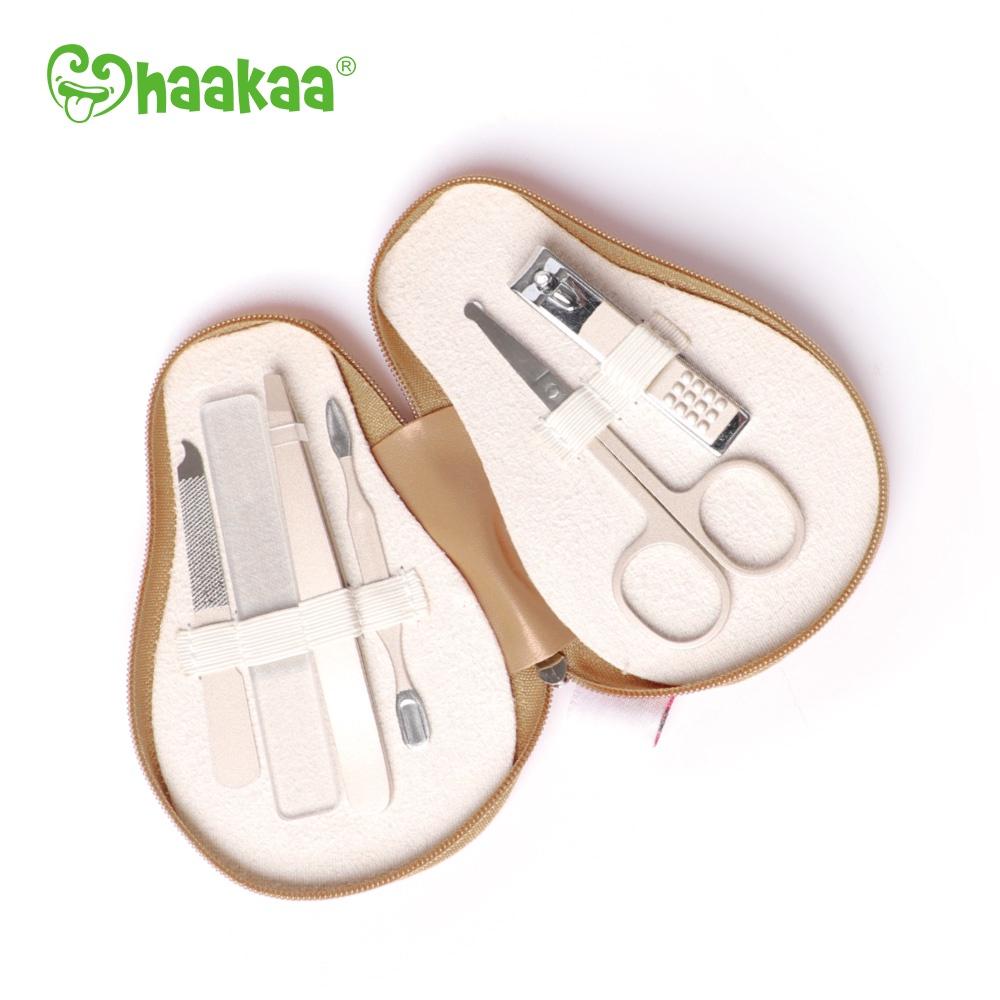 Bộ dụng cụ cắt làm móng hình quả lê Haakaa