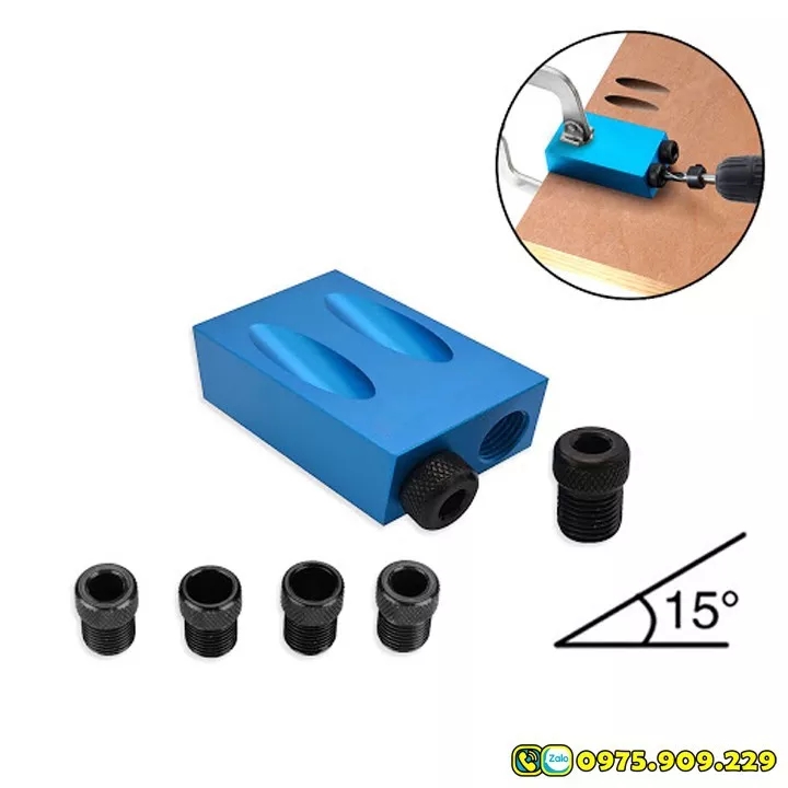 Bộ cữ giúp khoan chéo khoan xiên 6-10mm 7 món TB62